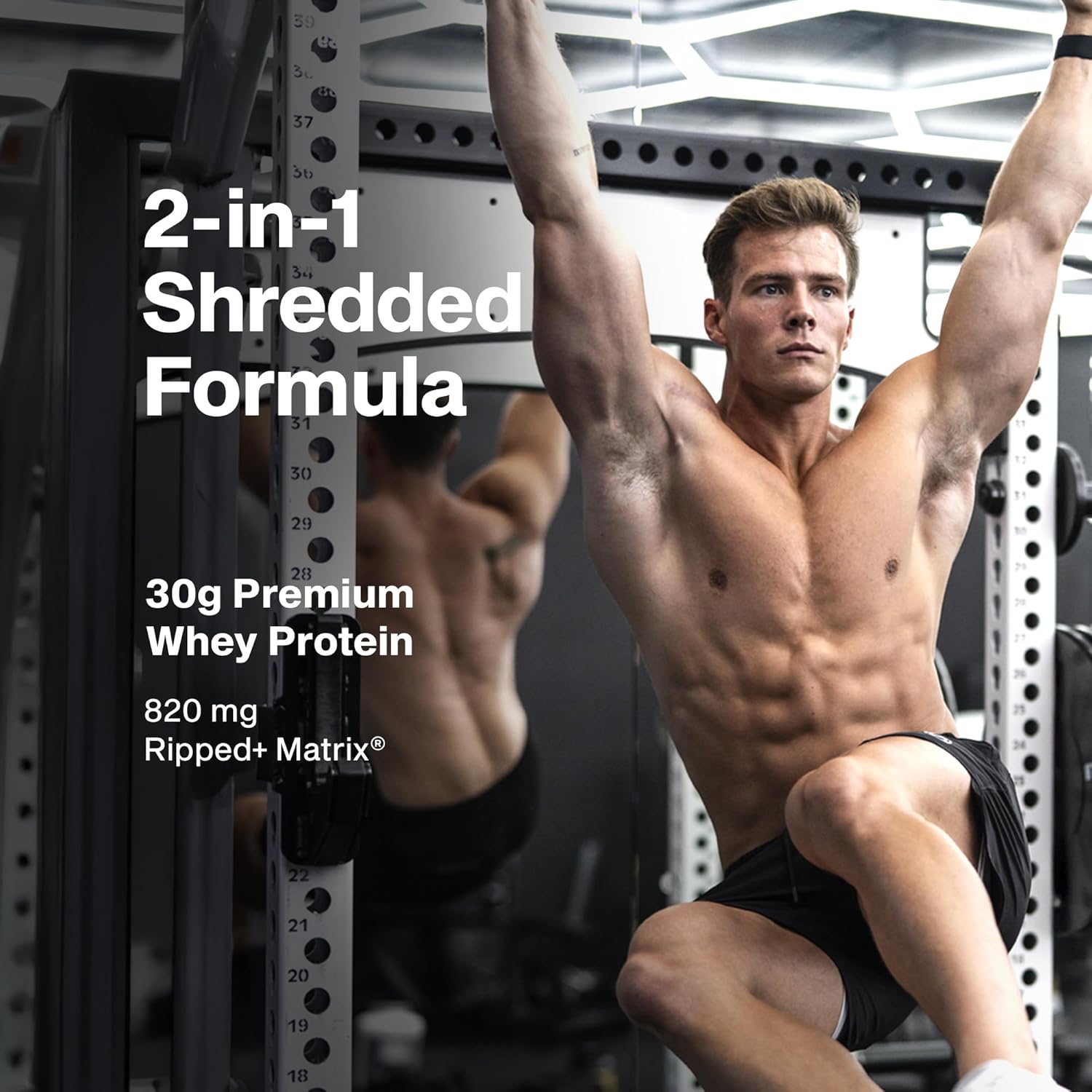 Muscletech Whey Protein Powder (Chocolate Fudge Brownie, 4LB) - Nitro-Tech Ripped Whey Protein Isolate & Peptides Smoothie Mix for Lean Muscle - 30g of Whey Protein for Women & Men, Packaging May Vary - Image 3